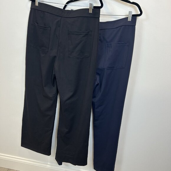 Lot Of 2 NWT Halara XL High Waisted Button Multiple Pockets Straight Leg Pants - Picture 10 of 10